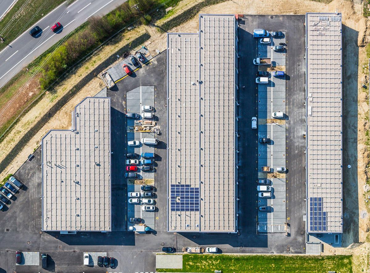 Polypole - vue aérienne